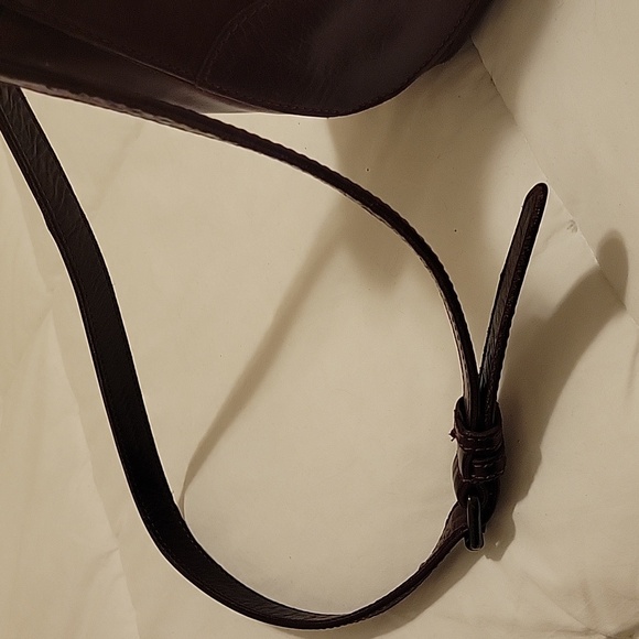 Vintage FRYE Melissa Wine Saddle Bag - Picture 4 of 15